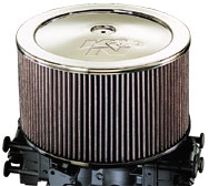 Eleven Inch Dominator Air Filters - Chrome